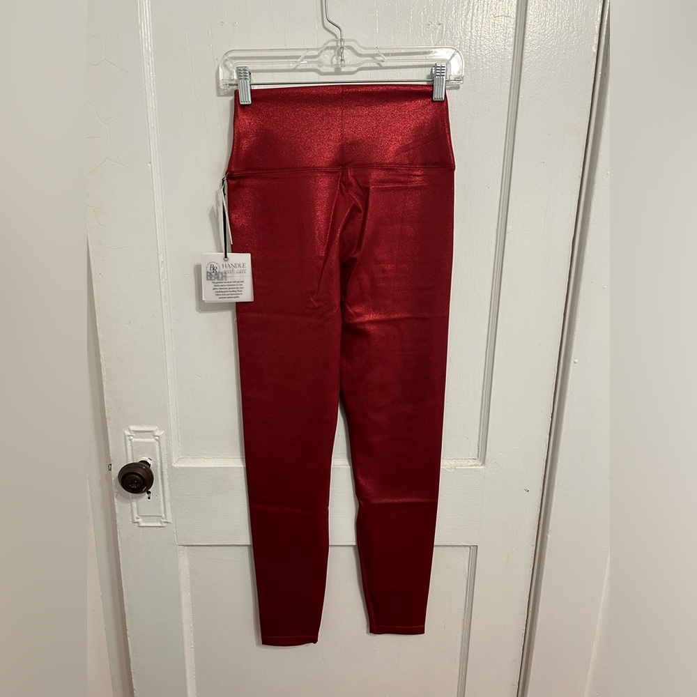 Beach Riot Piper Leggings - Red